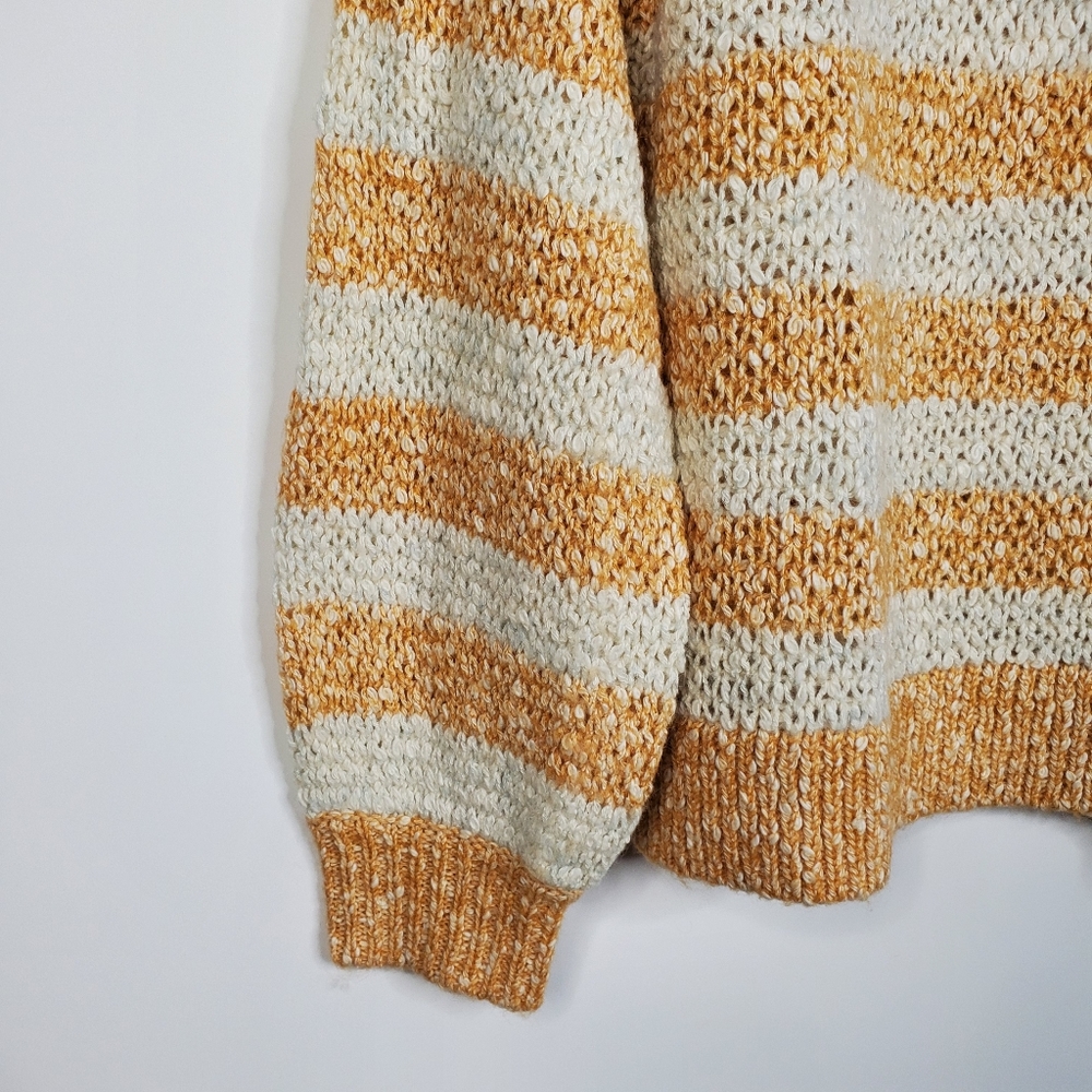 Madewell Baez Pullover Sweater Striped - Picture 4 of 11